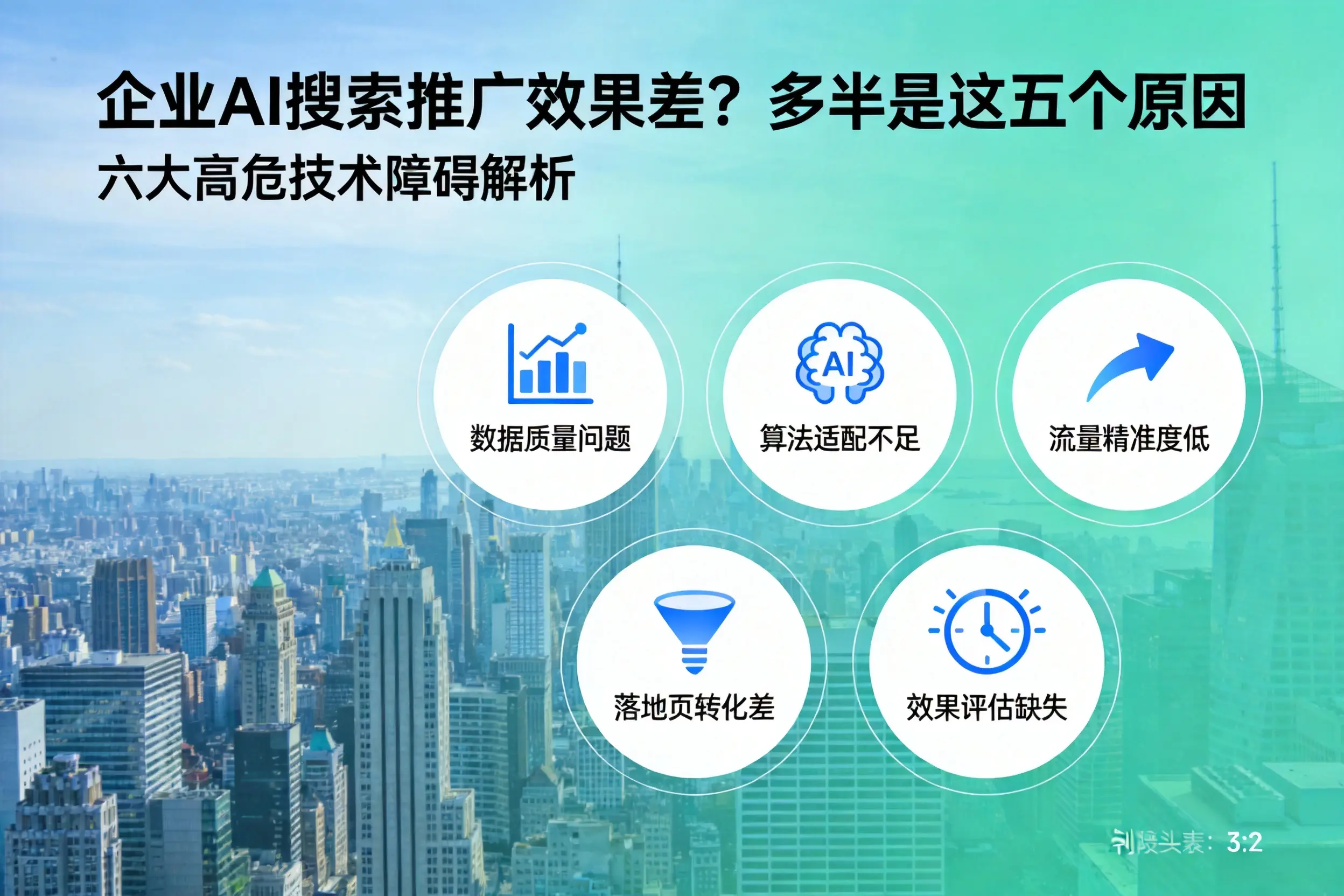 安居企业AI搜索推广效果差?多半是这五个原因